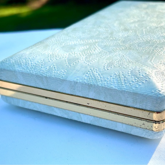 Vintage 1950's MELE Women's pierced Earring Jewelry storage travel case - Picture 10 of 16